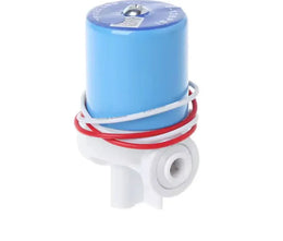 Électrovanne plastique G1/4’’ vanne 2 voies NC 0-120 PSI 24 V