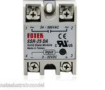 Alt text d’un relais statique SSR-25DA Fotek pour charge 25A 24-380VAC