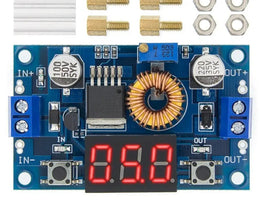 Module abaisseur réglable DC-DC XL4015 5A 75W avec voltmètre pour la tension de sortie