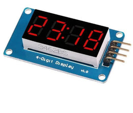 Afficheur TM1637 avec tube à anode commune, module d’affichage 4 bits pour horloge