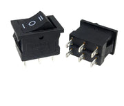 Mini Interrupteur à Bascule KCD1 3/6 Broches 250V10A/125V - Domotique