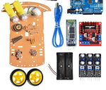 Kit Robot 2WD Téléguide + Suiveur de Ligne - Domotique Tunisie