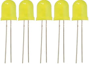 LED 10MM Jaune 28mm Jambe - Domotique Tunisie