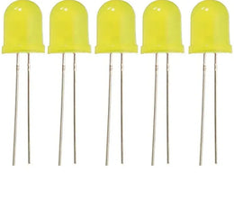 LED 10MM Jaune 28mm Jambe - Domotique Tunisie