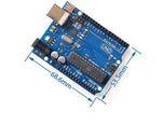Arduino UNO R3 DIP avec Logo + cable - Domotique Tunisie