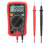 Multimètre Uni-T UT33D+ NCV avec test leads, parfait pour les mesures électriques fiables
