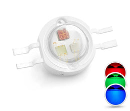 Ampoule LED haute puissance 3W 4PIN SMD RVB - Domotique Tunisie