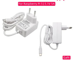 Alimentation USB Type-C pour Raspberry Pi 5/4B RPI 5 5.1V 5A 27W