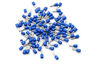 Connecteur de fil électrique bleu E2508 borne isolée nuits fin 100