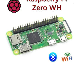 Carte Raspberry Pi Zero WH CPU 1GHz 512 Mo de RAM avec WIFI