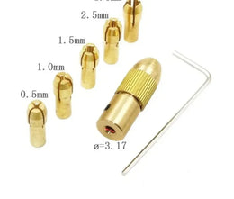 Mandrins de Mini perceuse de 3.17mm 7 pièces pour outils électriques