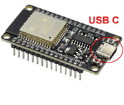 Carte de développement ESP-WROOM-32 WiFi/Bluetooth (CH340,30 broches