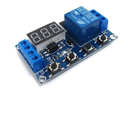 Image du module temporisation retardée relai 6-30V XY-J02 MOSFET avec affichage digital